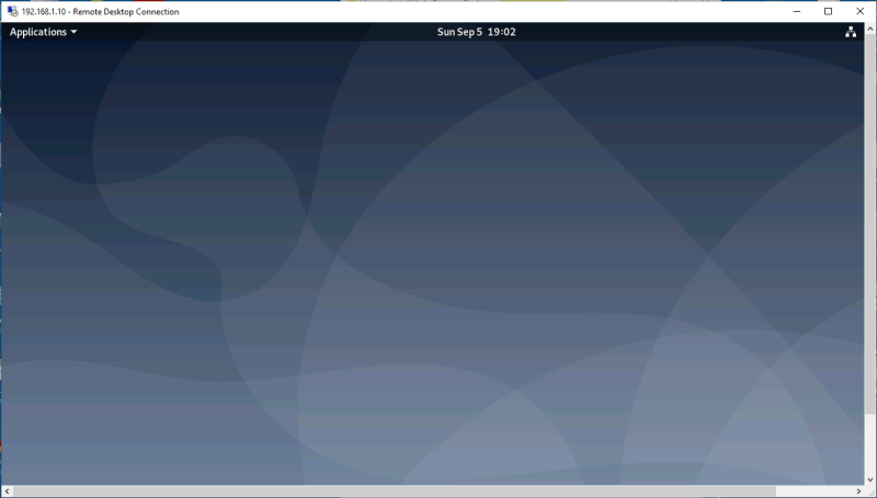 New RDP Connection