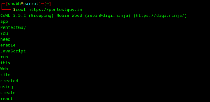guide-to-cewl-default-option