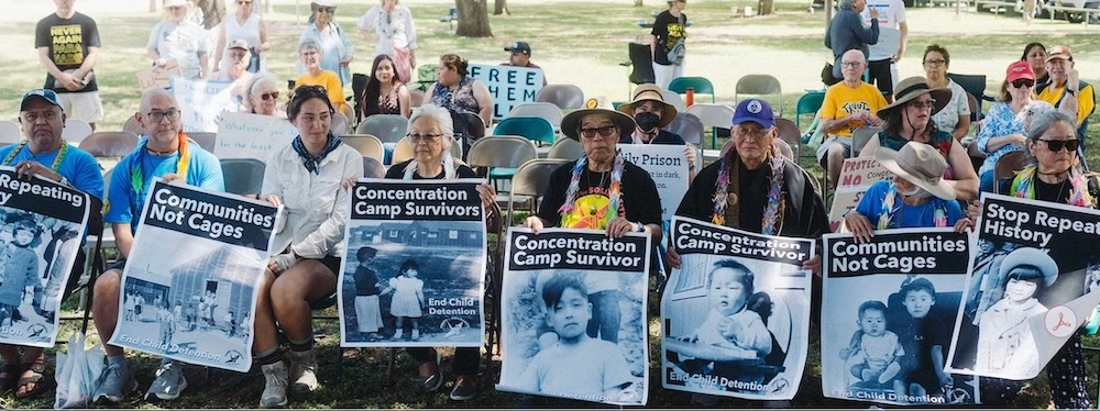 Japanese Internment Survivors, Faith Leaders Demand Texas ICE Detention Center Close