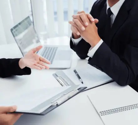 Placement — candidate interview scene