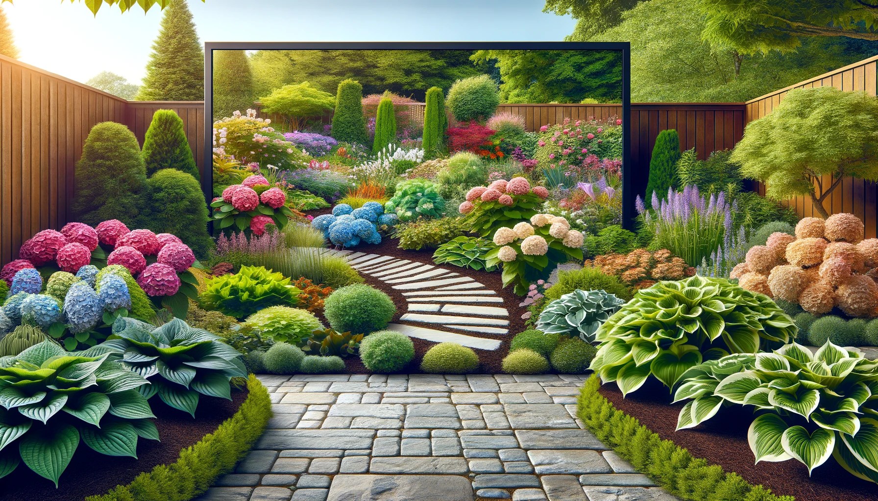 Compañeros de Jardín: Maceta Colgante con Lengua de Suegra y Potos Variegado