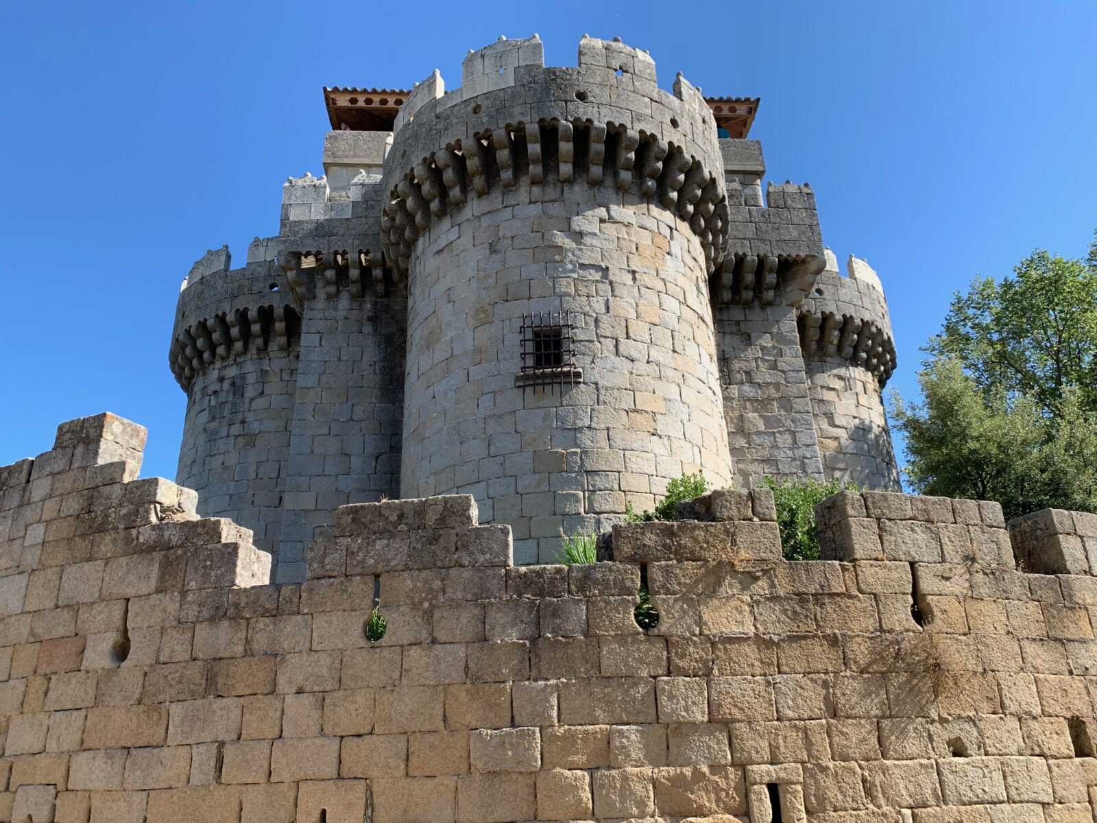 Castillo y muralla de Granadilla, Cáceres