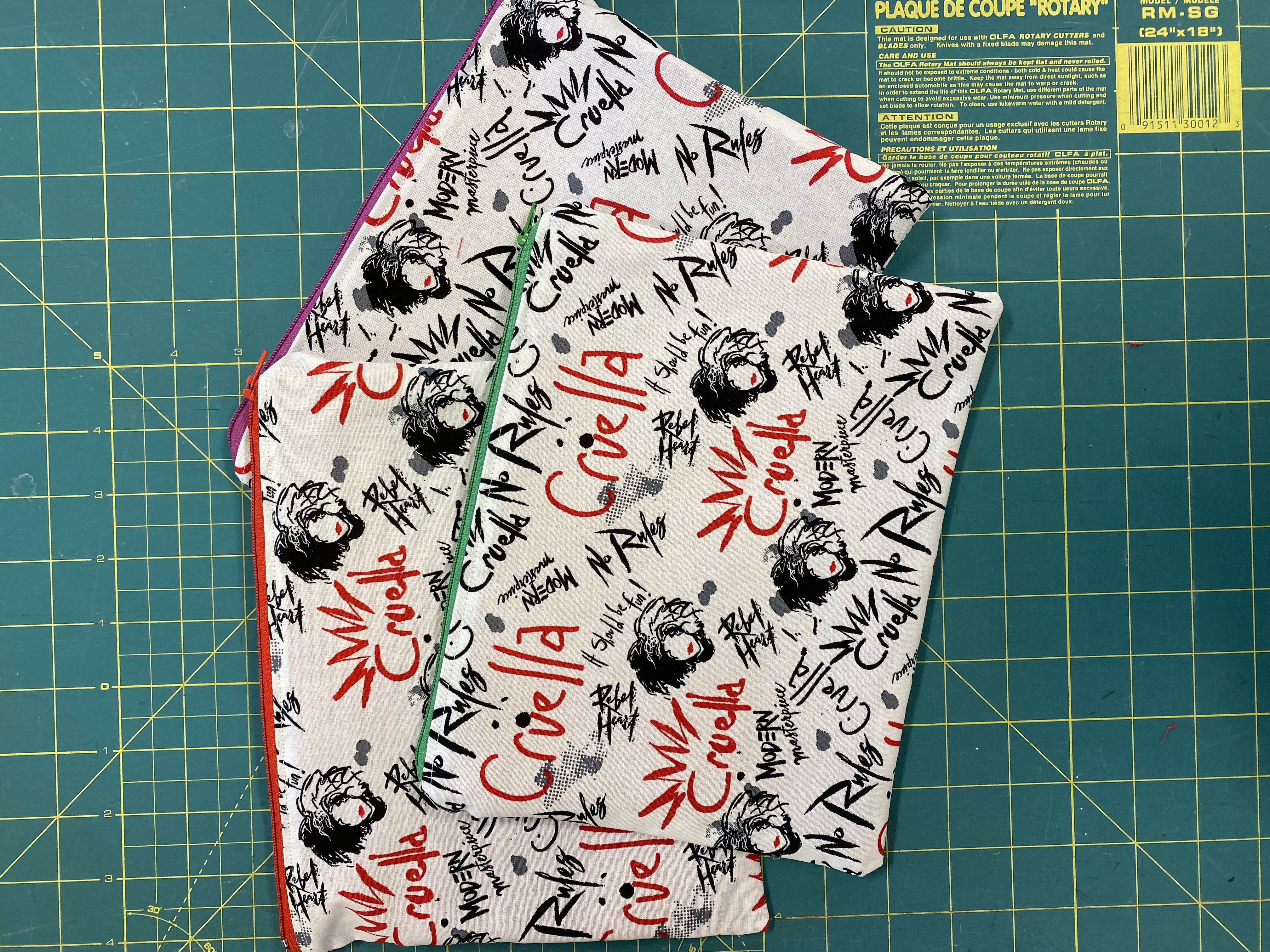 Cruella Zipper Pouch