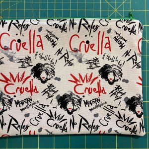 Cruella Zippered Pouch