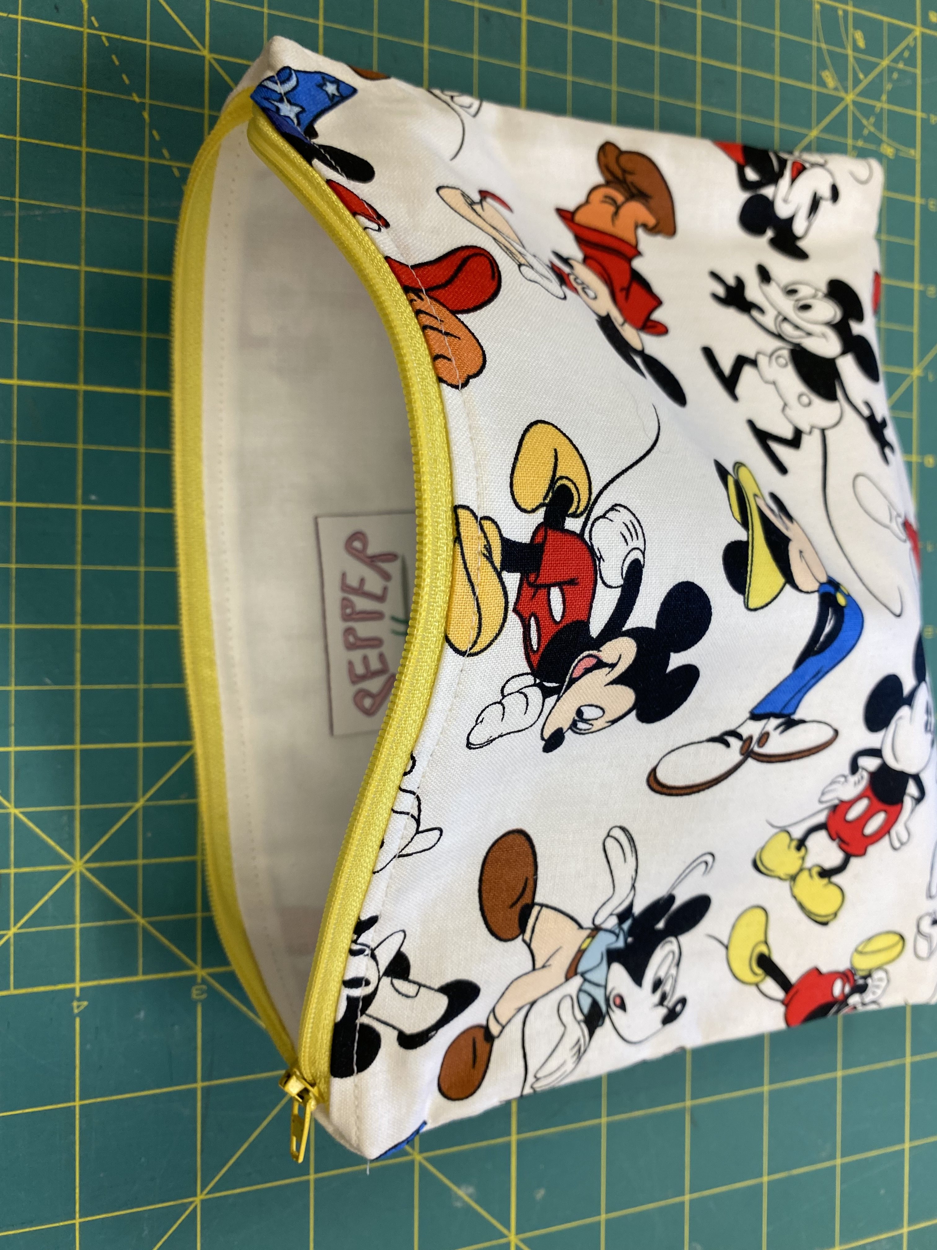 Mickey Mouse Zippered Pouch