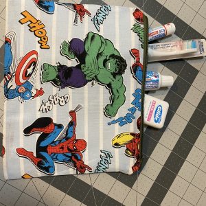 Superhero Zippered Pouches - Image 2