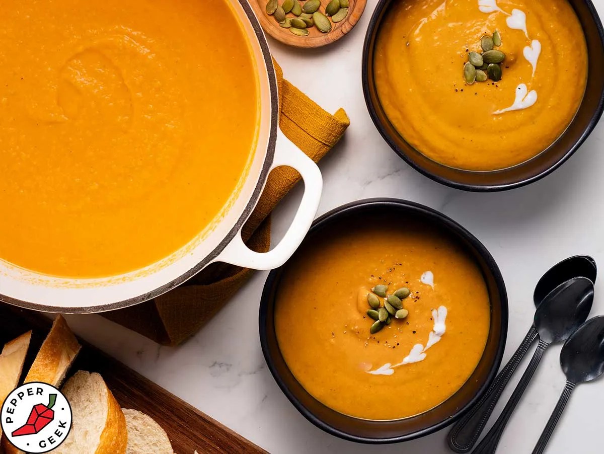 Roasted Butternut Squash Soup With Cumin