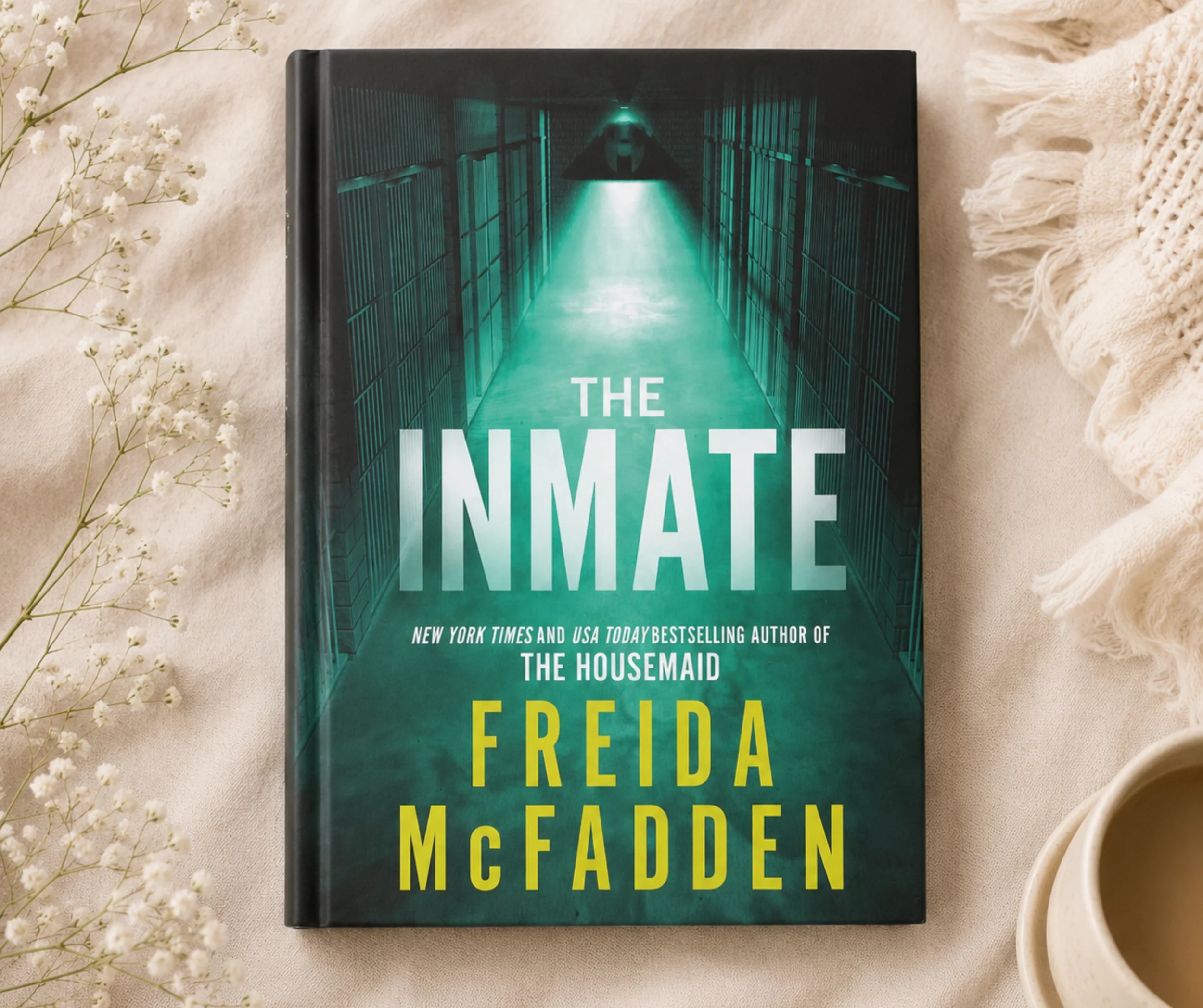 The Inmate by Freida McFadden book cover