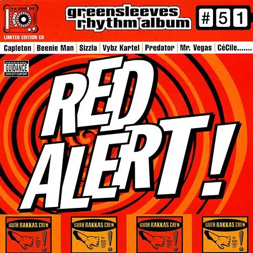Red Alert Riddim – Greensleeves Rhythm Album #51