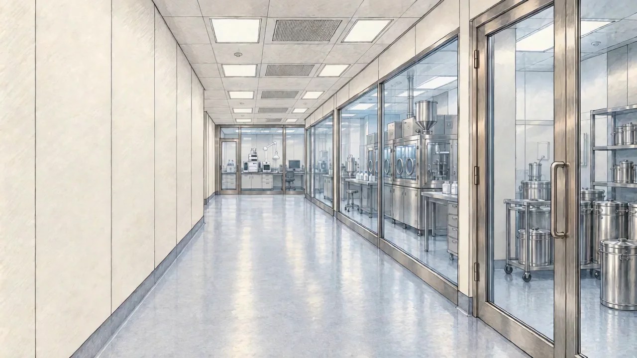 Illustrated manufacturing facility — Receiving chapter