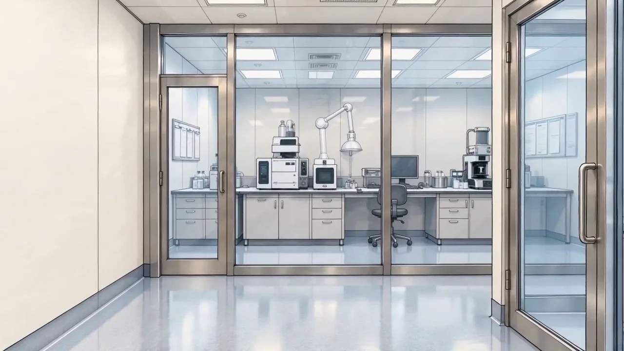 Illustrated manufacturing facility — Quality review chapter