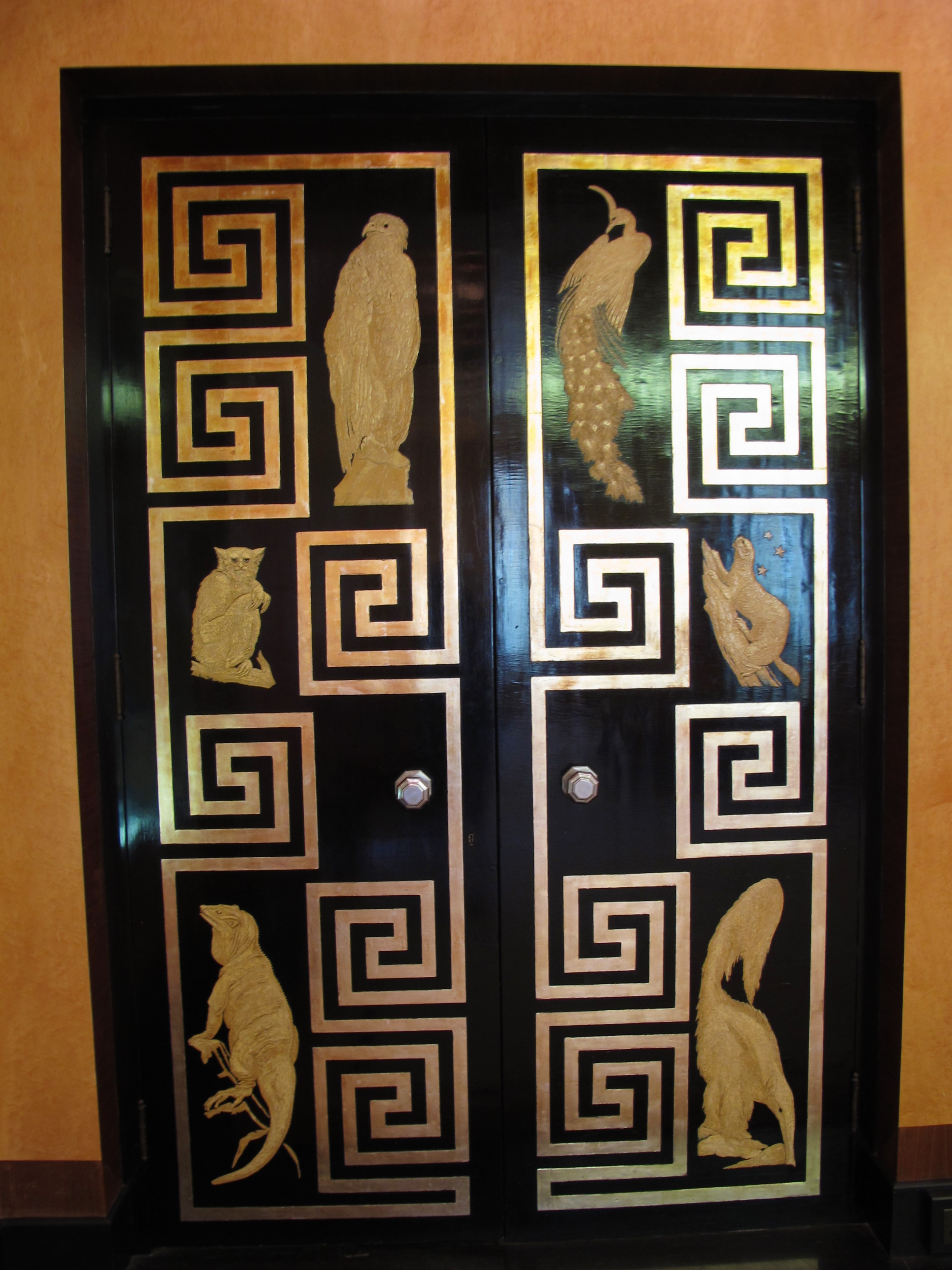 Eltham Palace art deco detail, South East London