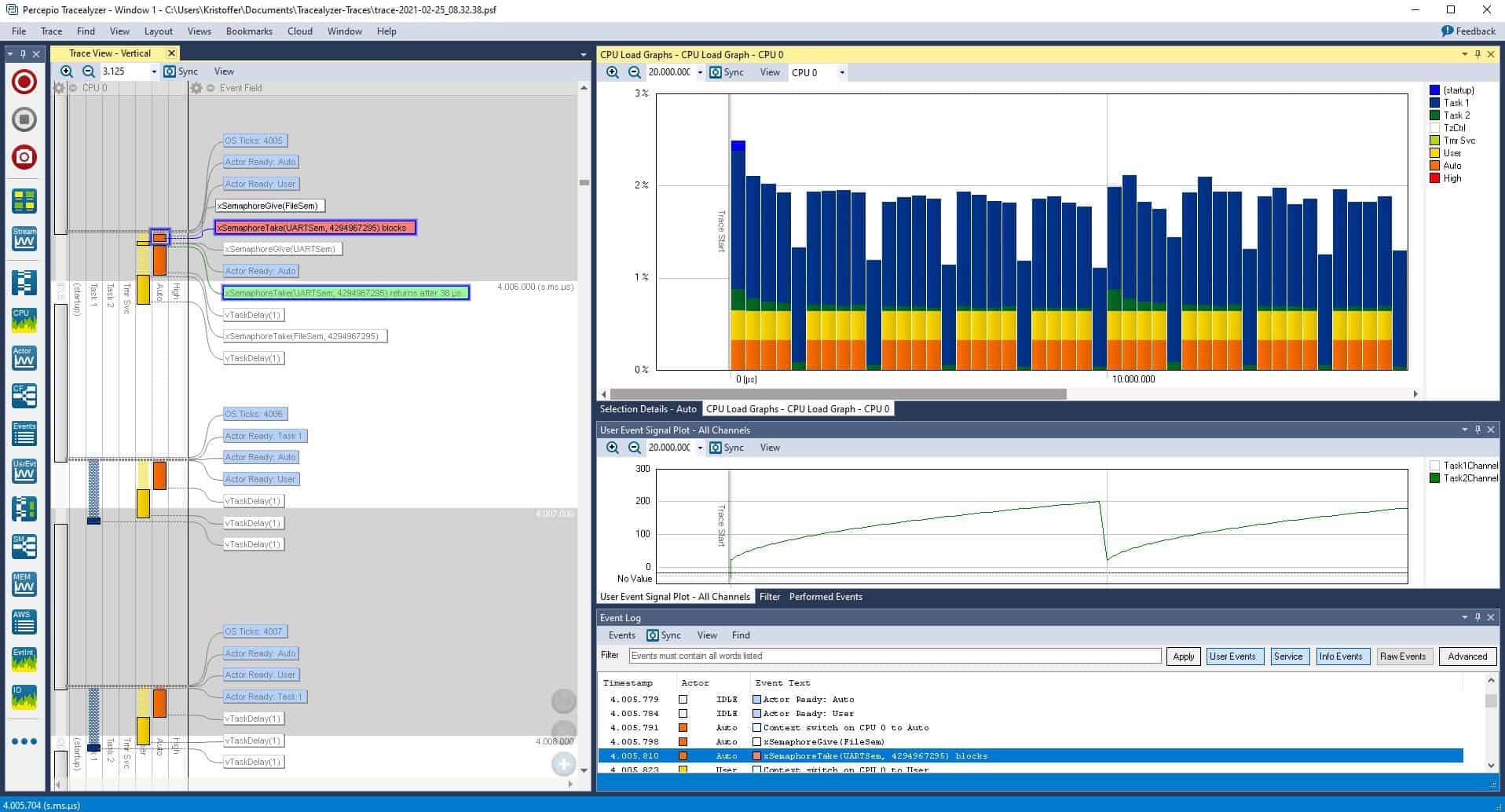 Dec 04, 2021 · the defined are set by command line. Tracealyzer Streaming Over Arm Itm With Lauterbach Âµtrace Percepio Ab