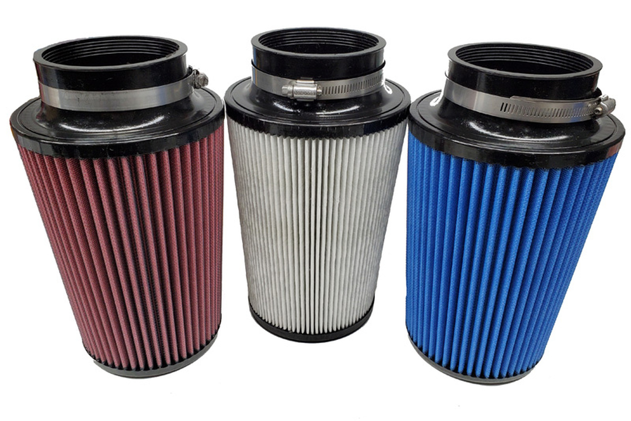 Power Stack Air Filter 4×9 Inch Red Oil – Performance Diesel