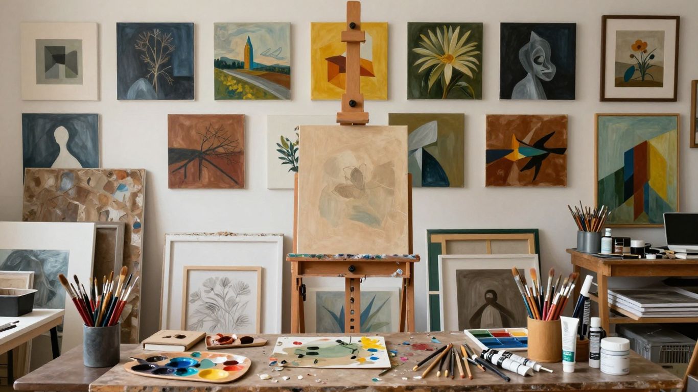 Art painting art: A practical guide to styles, techniques, materials, and creative choices