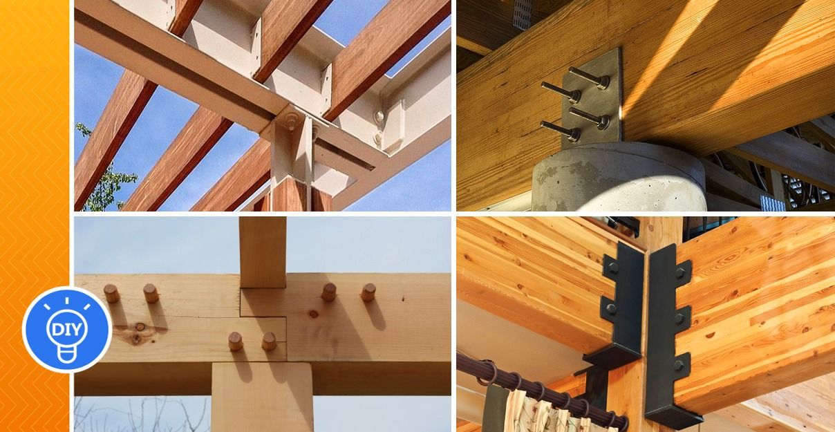 10 Ingeniosas Uniones De Vigas Y Columnas De Madera Ideas Perfectas