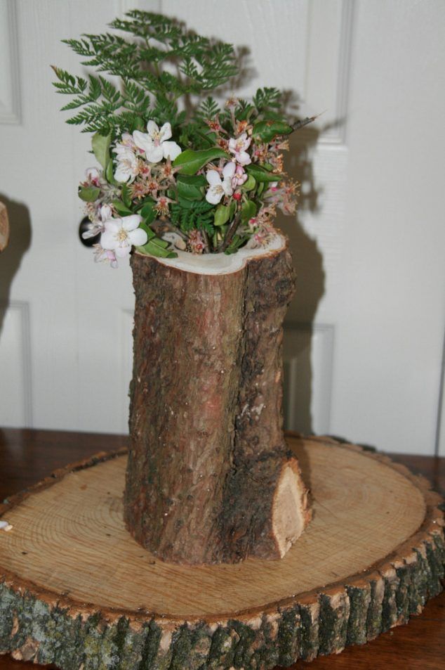 Floreros Madera 11 Ideas Perfectas