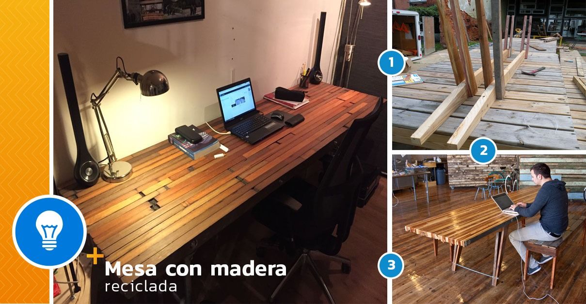 Como Hacer Una Mesa De Madera Reciclada Y De Diseno Moderno Ideas Perfectas