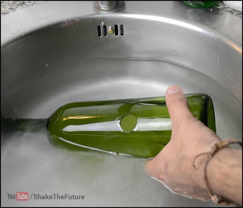 Cómo Perforar un Orificio en una Botella de Vidrio! - Ideas Perfectas