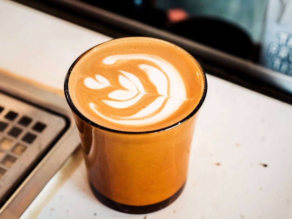 - Healthy Brew Hub A latte at Batch Baby in London.