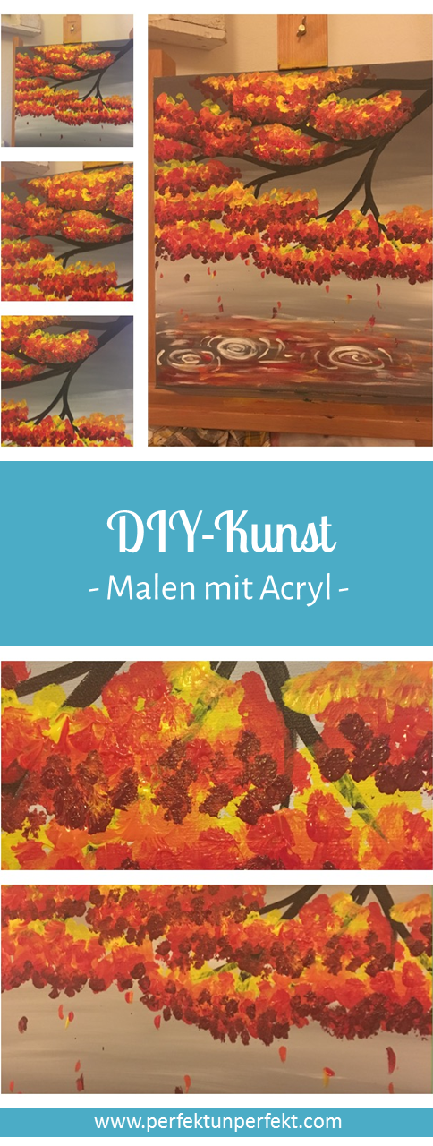 20 Blatter Herbst Strukturpaste Bilder Und Ideen Auf Kunstnet