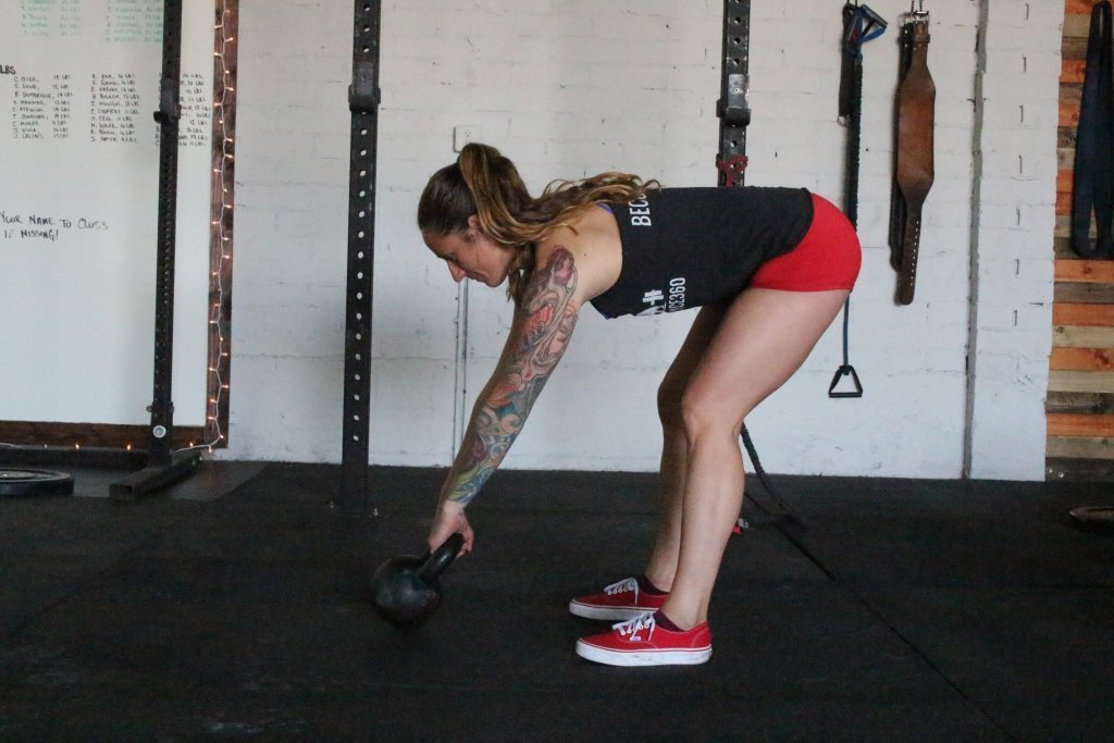 Russian Kettlebell Swing Set-Up