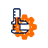 An illustrated icon of a mechanical gear with a measurement or torque wrench overlaid, representing precision mechanical work or calibrated assembly.