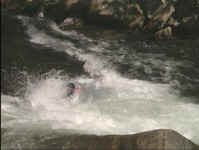 hydraulic swim in whitewater