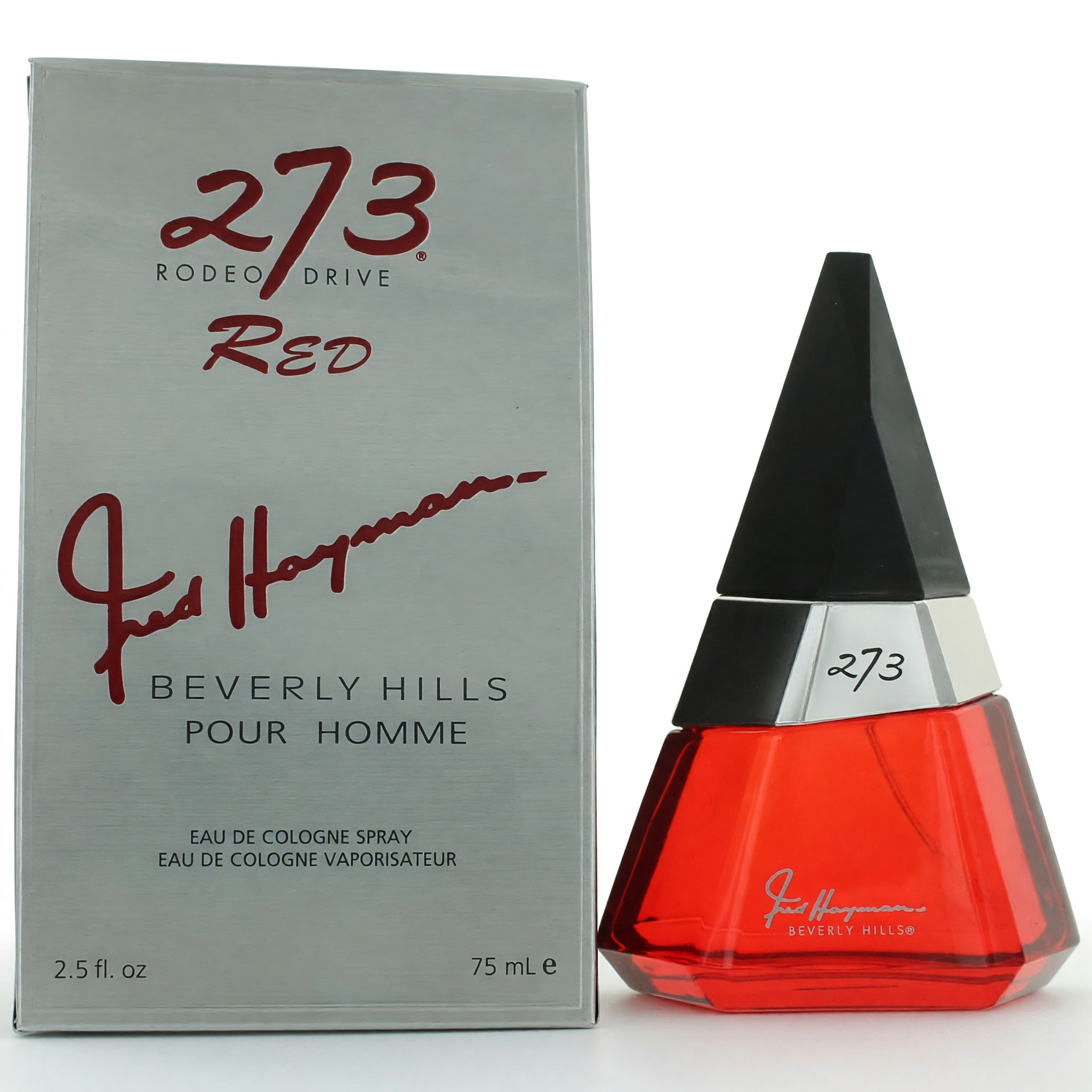 273 Red By Fred Hayman, 2.5 Oz Eau De Cologne Spray For Men. | Kalane