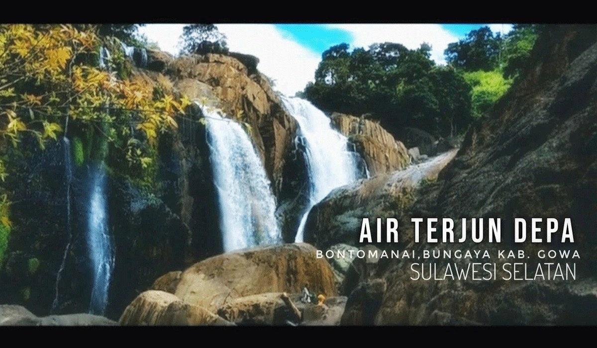 Air Terjun Depa Bontomanai, Keindahan Alam Tersembunyi Di Kabupaten Gowa