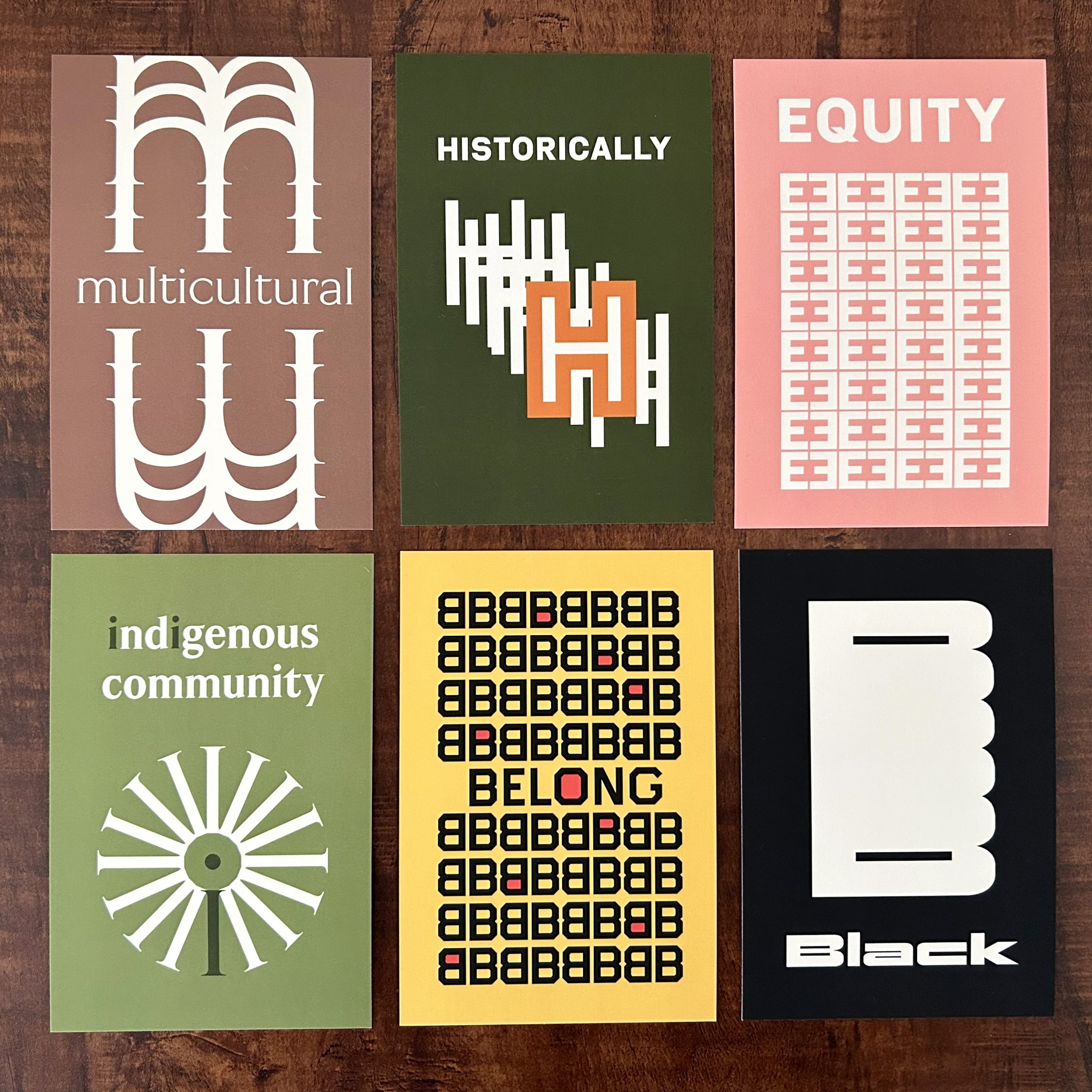 Reclaimed Words Postcards