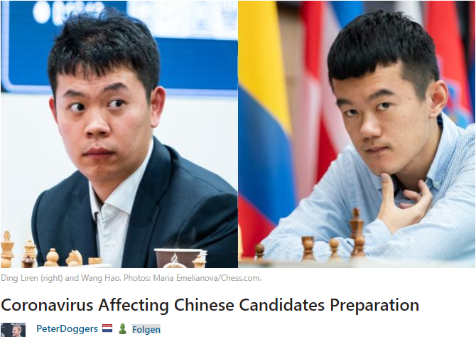 Chinas Kandidaten und das Virus – Dvorkovich: „Hoffen, dass es keine Probleme gibt.“