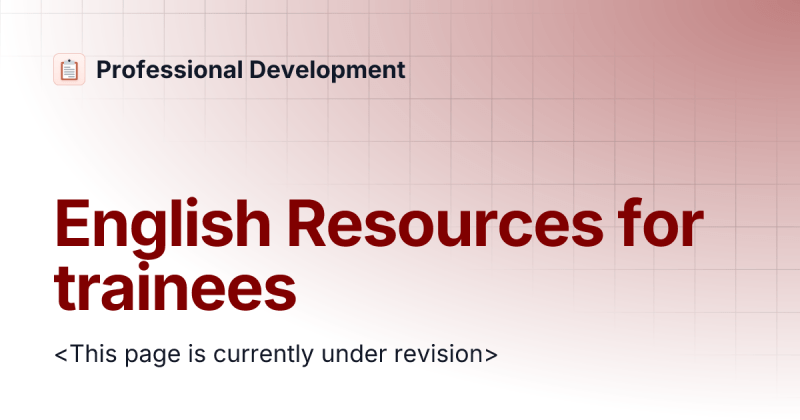 Resources For Trainees - Minimal Designs - Classic 8K Collection