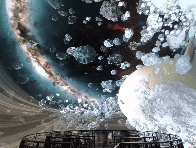 Computer-generated and AI perspective
