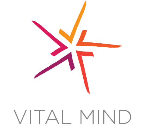 Vital Mind logo color with text
