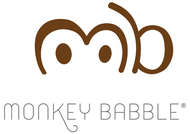 Monkey Babble in color with text