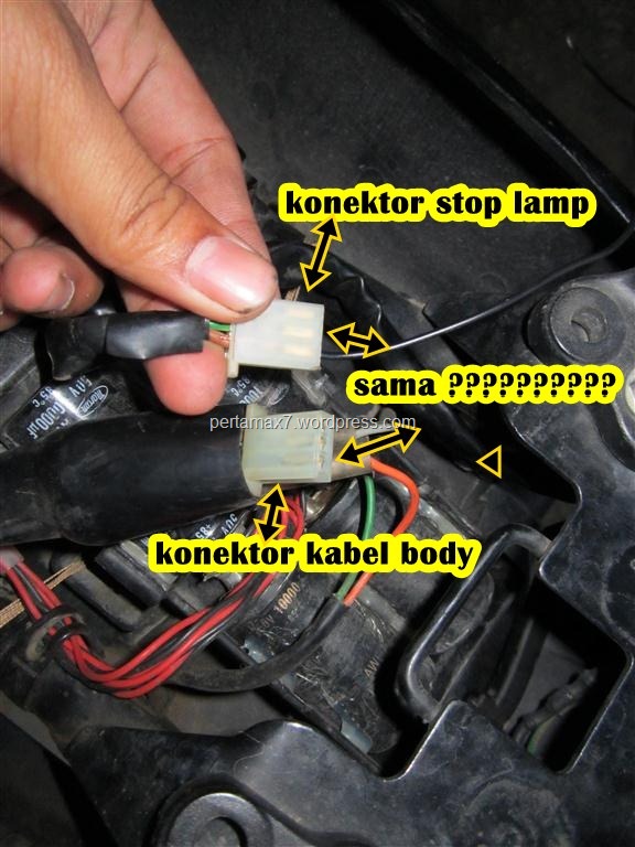 Warna kabel random soket cdi shogun lama neotech tiger megapro jual kabel soket cdi shogun neotech megapro tiger. Diy Pasang Sendiri Stop Lamp Tiger Revo Ke Honda Megapro Part 3 3 Selesai Pertamax7 Com Blog Otomotif