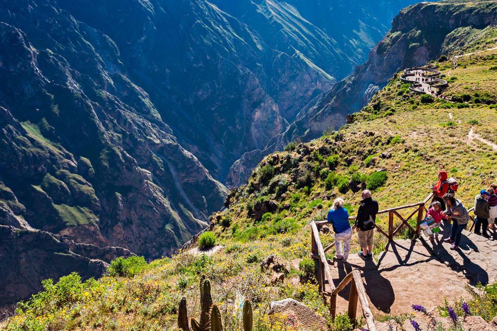 The colca canyon is located in arequipa, peru and is one of deepest canyon in the world with a depth of over 3400m. 2-Day Colca Canyon Tour from Arequipa | Affordable Peru Tours
