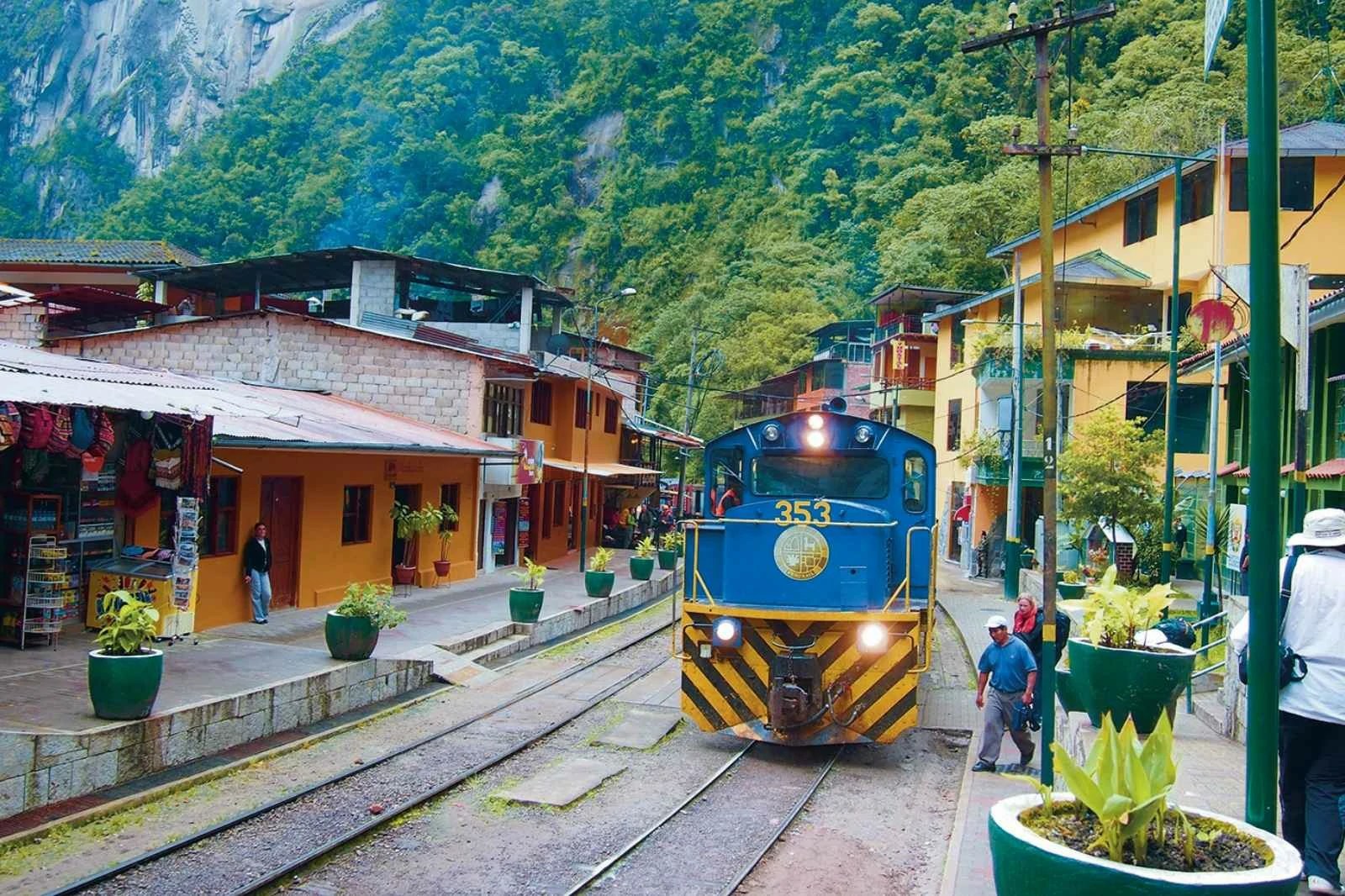 Aguas Calientes tren