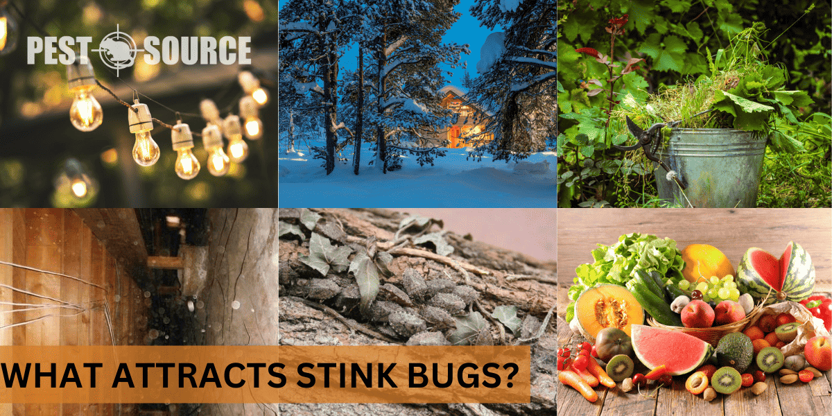 What attracts stink bugs?