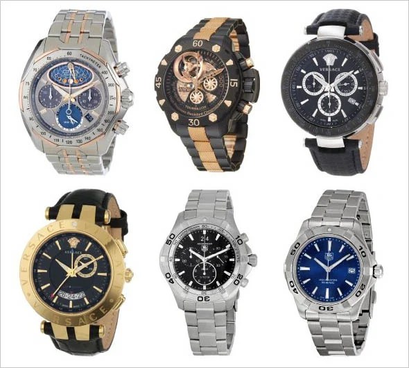 Some product photos of watches foun