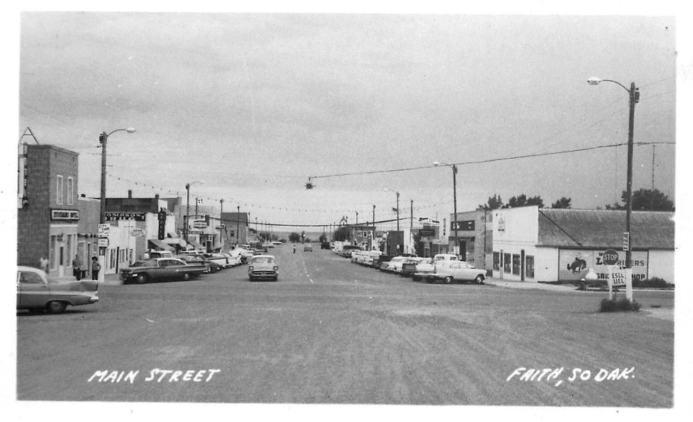 South Dakota Old Main Street Postcards Peter D.