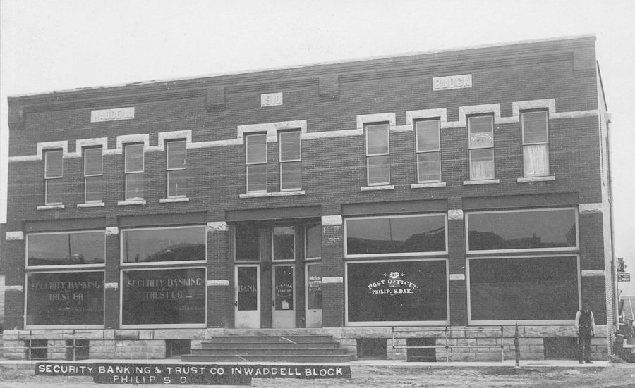 South Dakota Old Main Street Postcards Peter D.