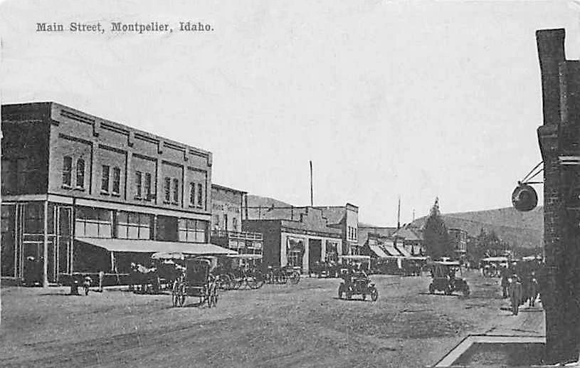 Main Street Postcards views from the State of Idaho