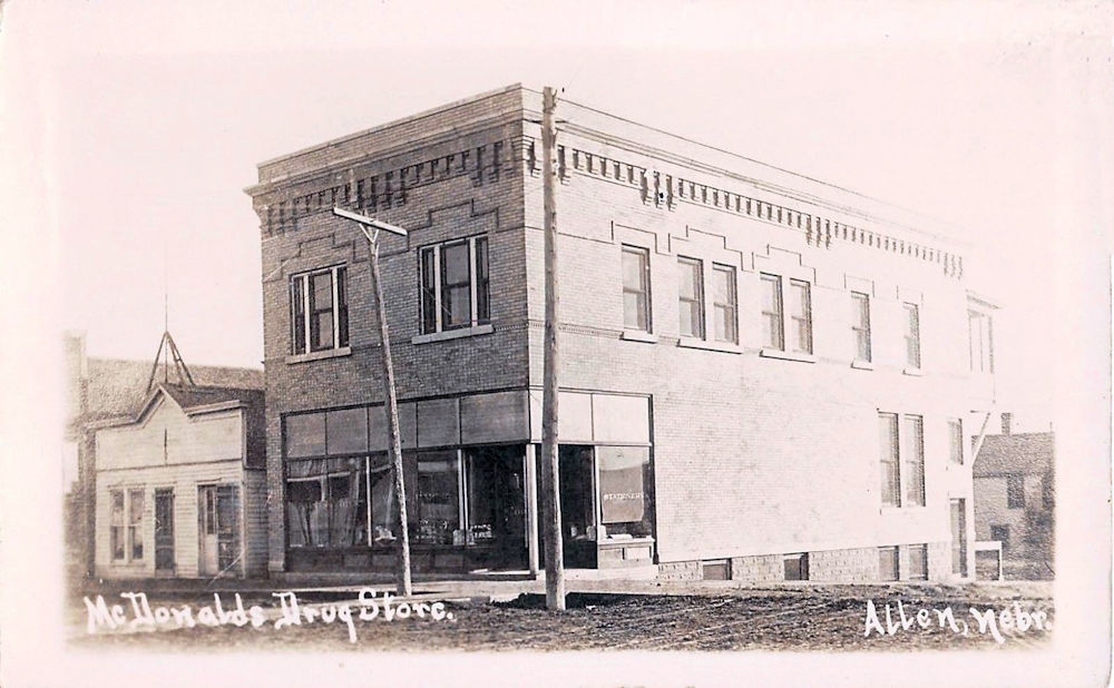 Nebraska Old Main Street Postcards Peter D.