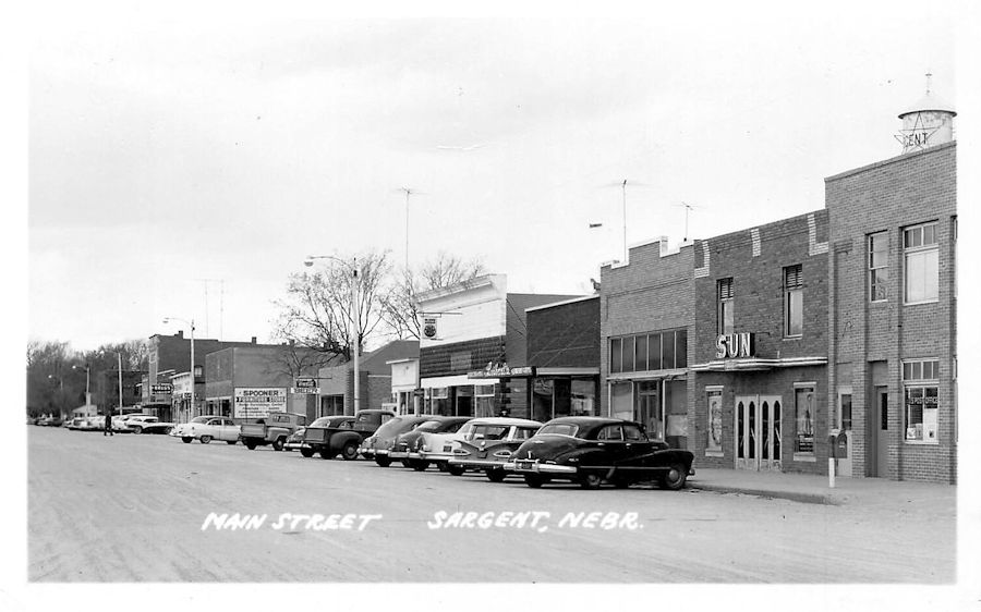 Nebraska Old Main Street Postcards Peter D.