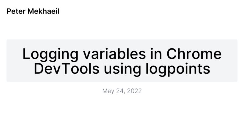 Logging Variables In Chrome Devtools Using Logpoints - Sunset Photo Collection - High Resolution Quality