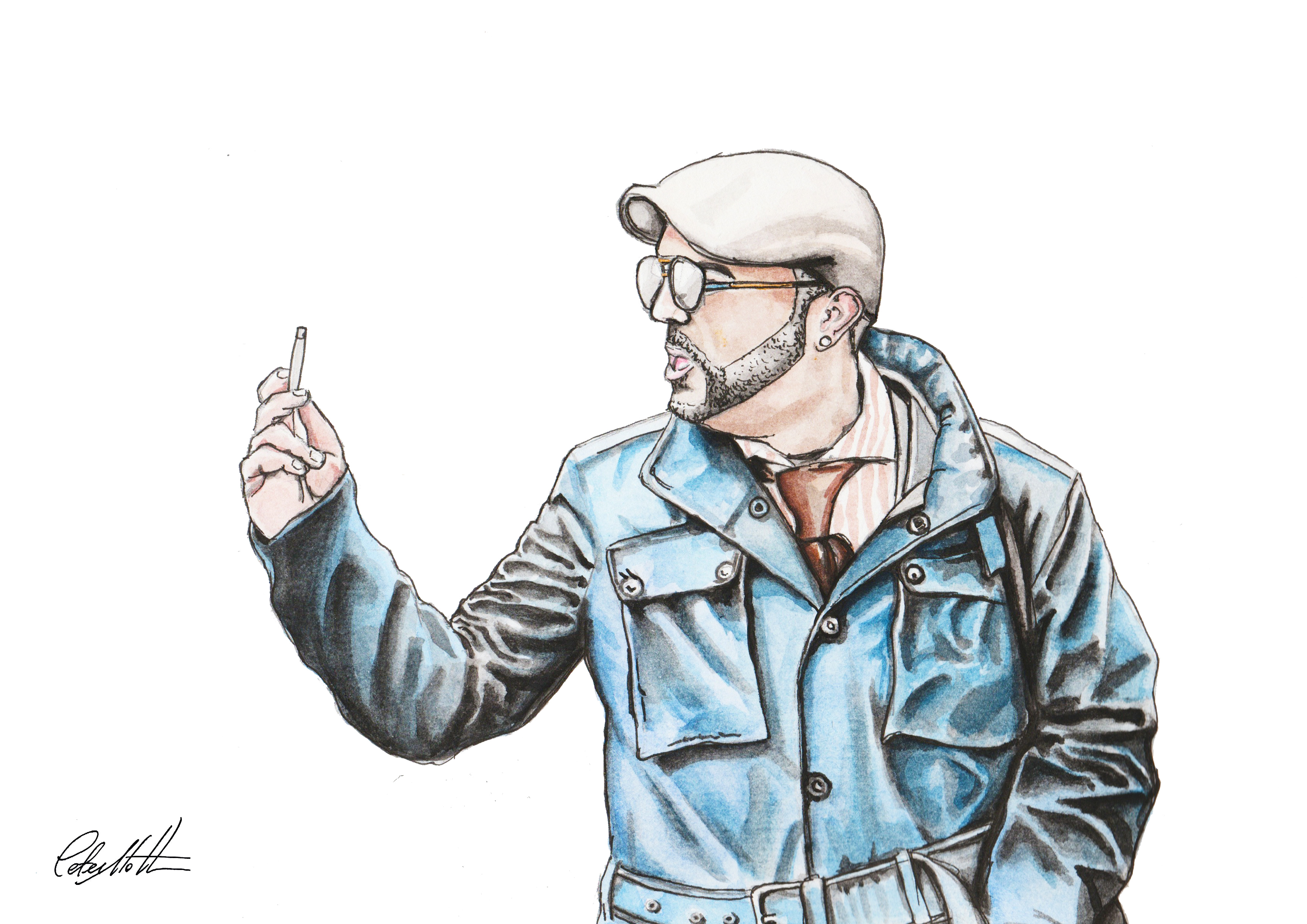 A silver trader. Vancouver, B.C., Canada.