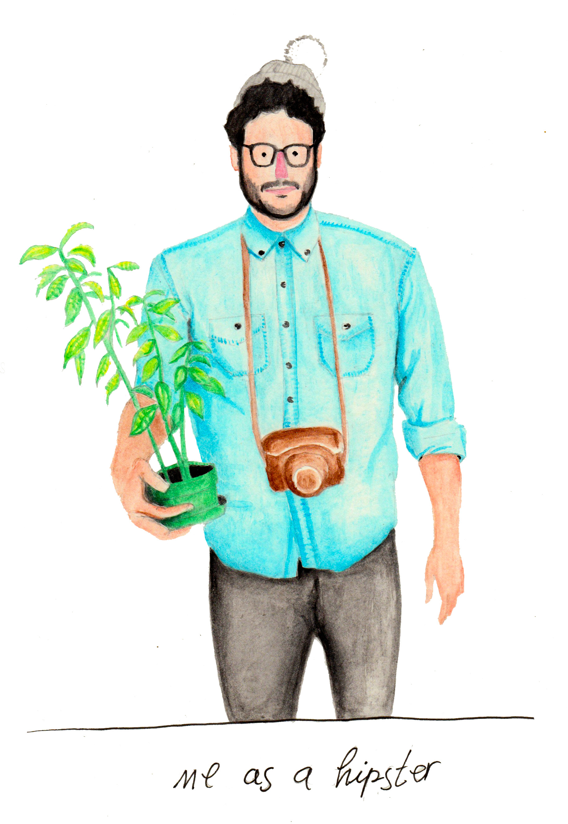 Alternate reality: Me as a hipster