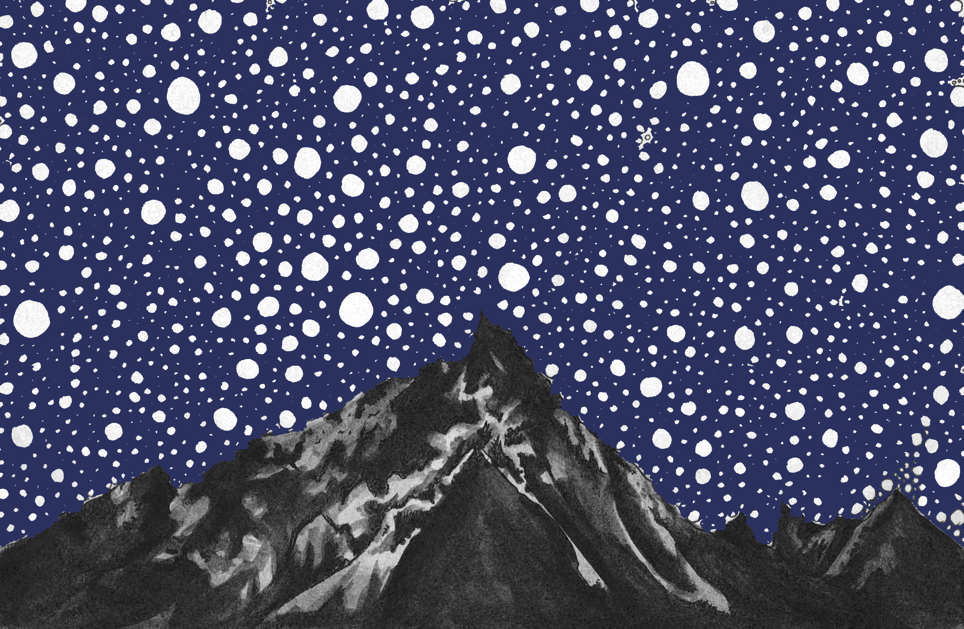 Starry night in British Columbia